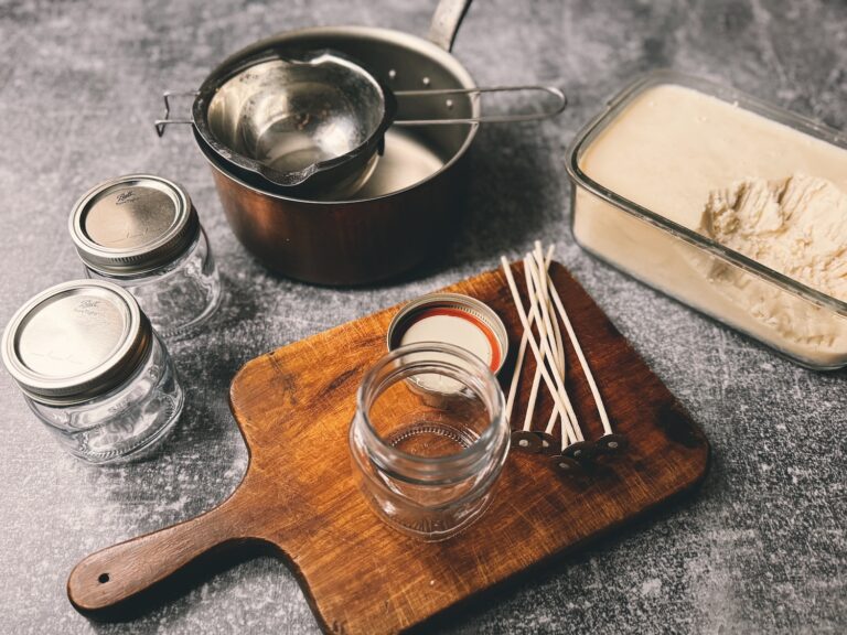 How to Make Tallow Candles The Homesteading RD